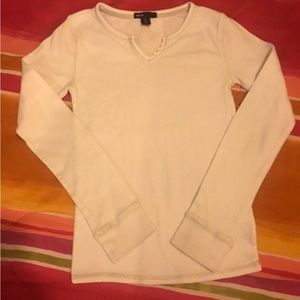 GapKids Thermal Waffle Knit Top L(10-12)